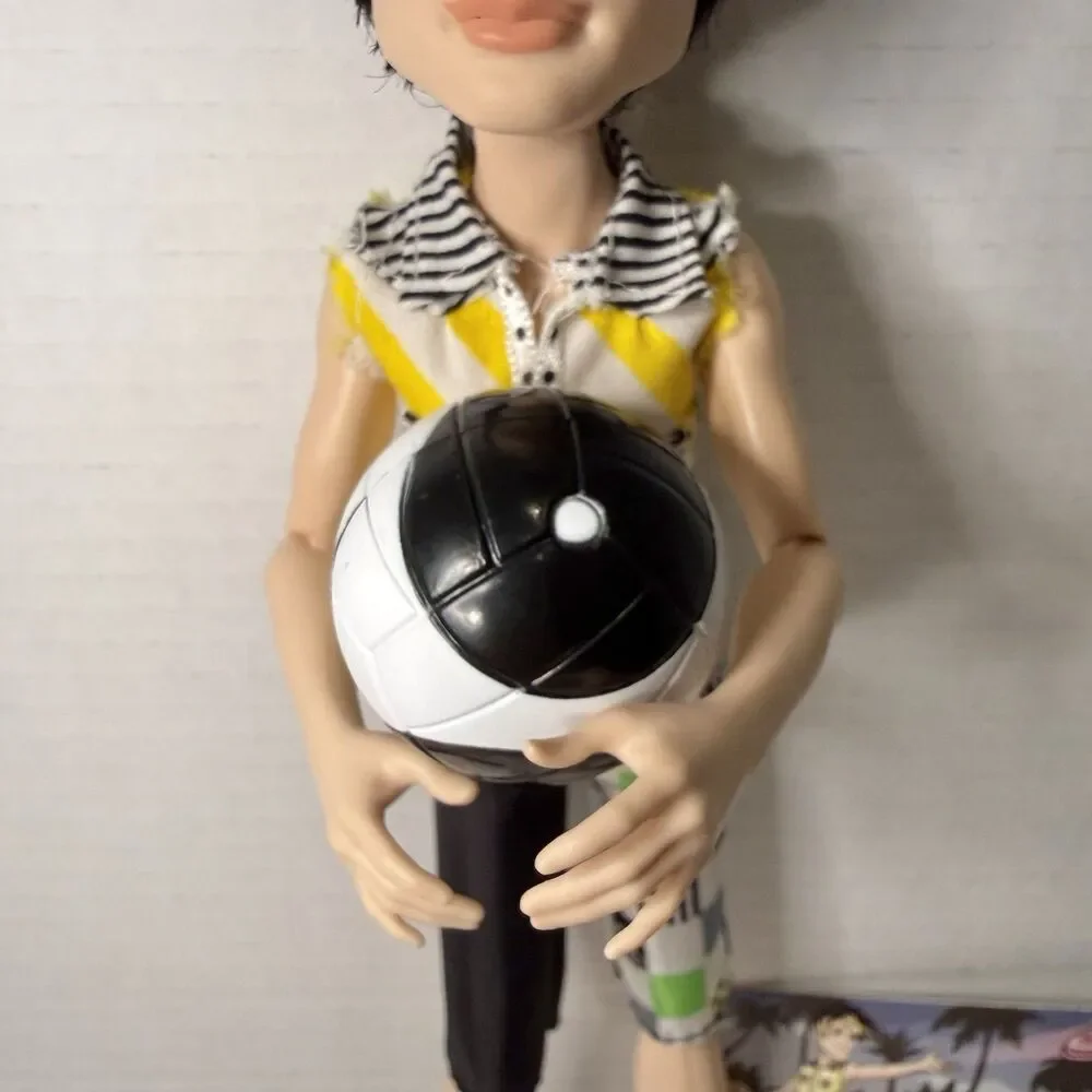 Monster High Gloom Beach Jackson Jekyll Doll Beach Ball Postcard Mattel 2010